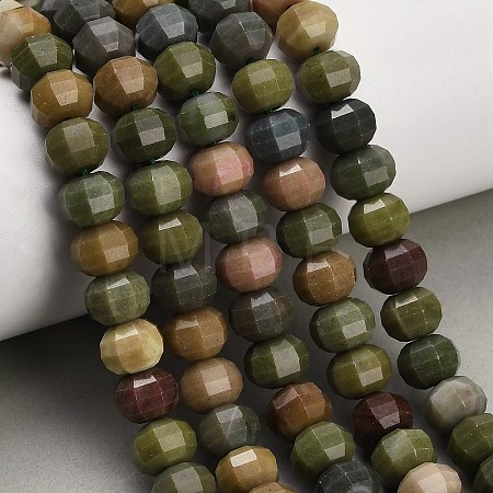 Dyed Natural White Jade Beads Strands GG-CBA9106-01V-1