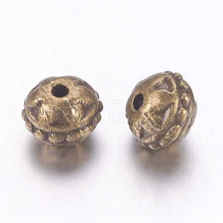 Tibetan Style Alloy Beads MLF11126Y-NF-1