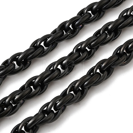 304 Stainless Steel Rope Chains CHS-K024-16EB-1