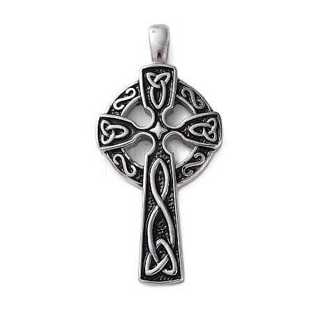 304 Stainless Steel Enamel Pendants STAS-G346-45P-1