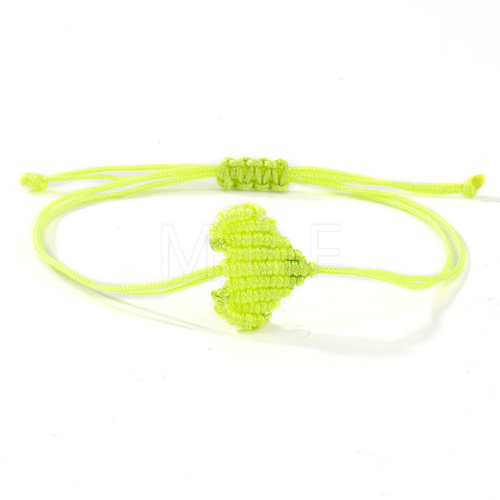 Adjustable Braided Polyester Cord Bracelets for Friendship and Couple VG5785-7-1