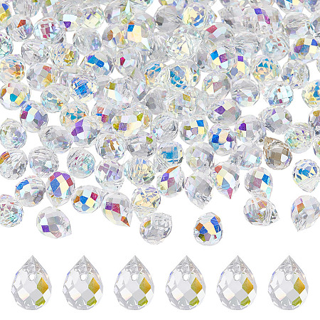 120Pcs Electroplate Glass Beads EGLA-HY0001-12-1