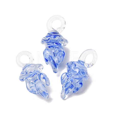 Handmade Lampwork Pendants LAMP-K039-31C-1