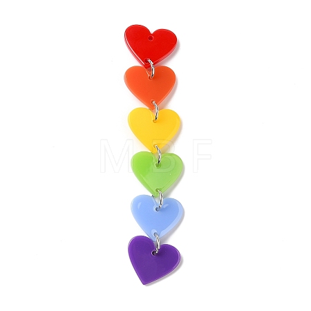 Acrylic Big Pendants X1-SACR-E010-08P-1