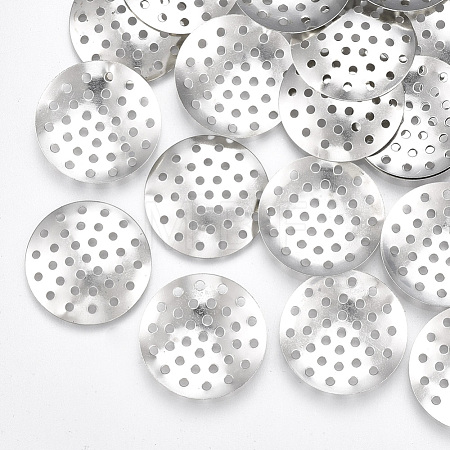 Iron Finger Ring/Brooch Sieve Findings IFIN-T007-49P-NF-1