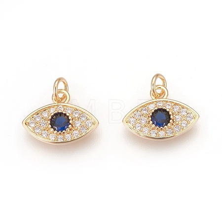 Brass Pendants KK-O120-01G-1