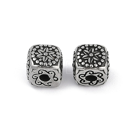 304 Stainless Steel Beads STAS-M090-05AS-1