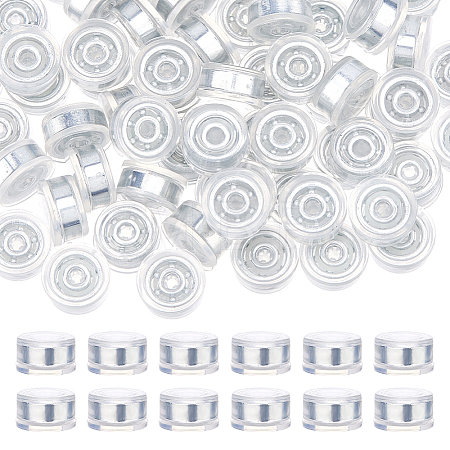 60Pcs Plastic & Carbon Steel Bearing Steel Spin Axis FIND-FH0018-26A-1