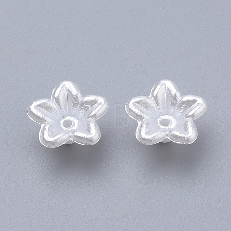 ABS Plastic Imitation Pearl Beads OACR-S010-A-Z9-1