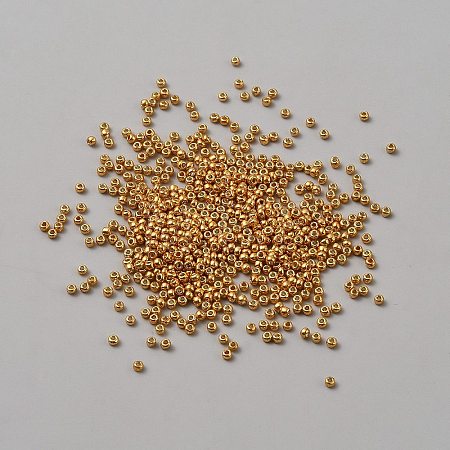 Metallic Colours Glass Seed Beads SEED-WH20001-01D-1
