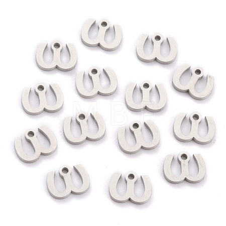 Non-Tarnish 304 Stainless Steel Pendants STAS-F267-10W-P-1