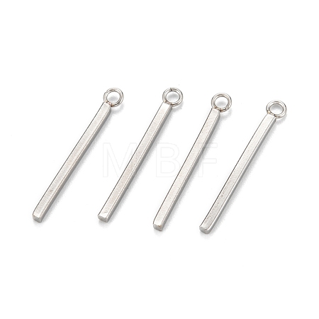 Tarnish Resistant 304 Stainless Steel Pendants STAS-Z034-17C-P-1