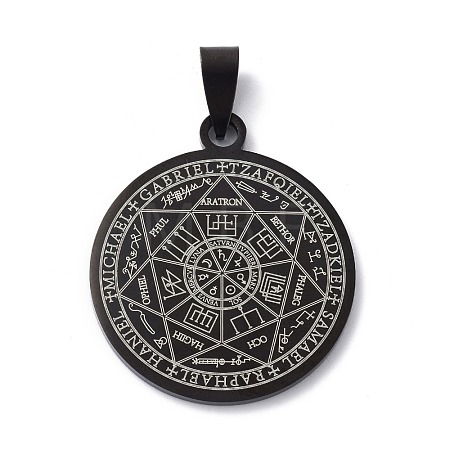 201 Stainless Steel Pendants FIND-Z002-03EB-1