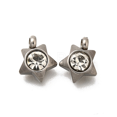201 Stainless Steel Charms STAS-F311-06P-10-1