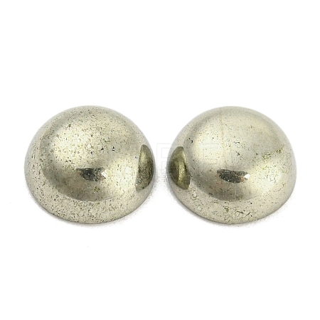 Natural Pyrite Cabochons G-G013-01B-1