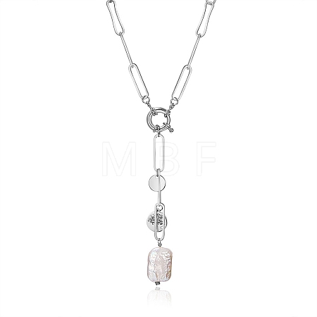 Lariat Necklaces NJEW-PH01399-02-1