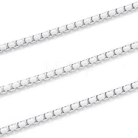 Spray Painted Stainless Steel Box Chains CHS-L027-13-1