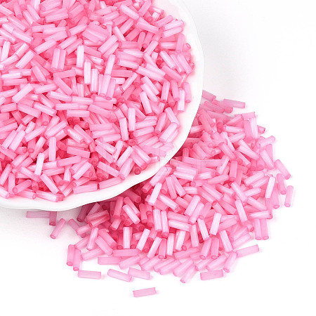 Glass Bugle Beads SEED-N007-28J-1