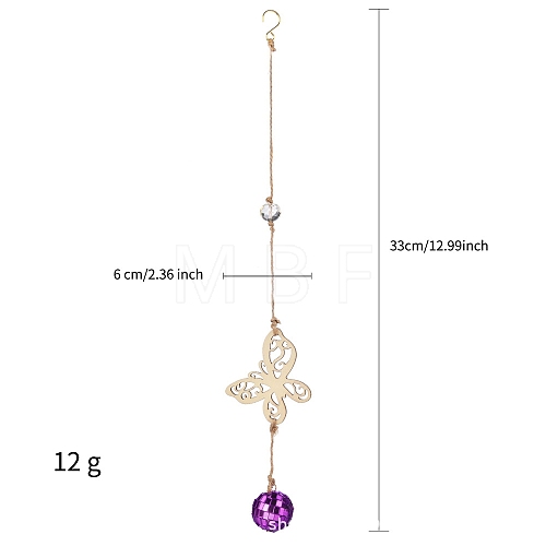 Glass Pendant Decorations PW-WG91DF4-01-1