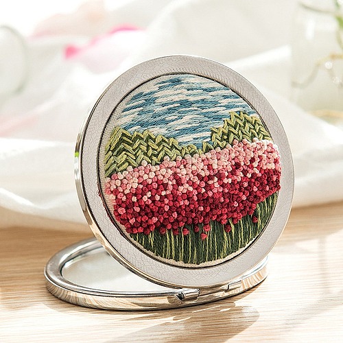 DIY Folding Mirror Embroidery Kit PW23031578251-1