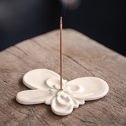 Butterfly Ceramic Incense Burners Holder PW-WG613A7-01-1