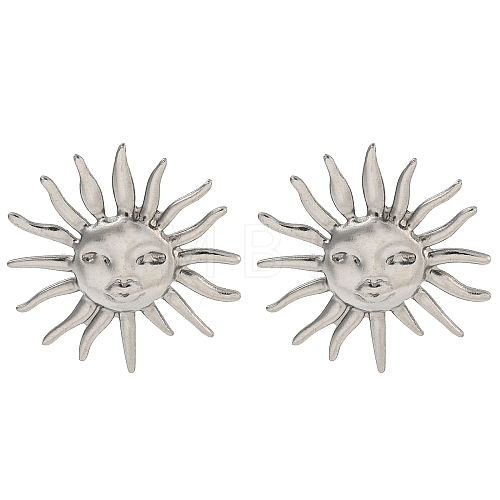 Non-Tarnish 304 Stainless Steel Ear Studs EJEW-P291-08P-1