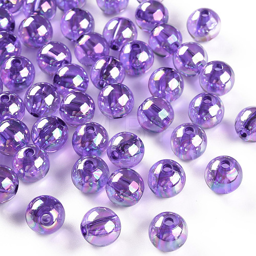 Transparent Acrylic Beads MACR-S370-B10mm-748-1