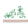Chinese Style Alloy Enamel Chandelier Components Links X-ENAM-E329-70A-G-3