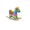 Plastic Racking Horse Miniature Ornaments PW-WG61F5C-02-1