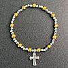 304 Stainless Steel
Enamel Charm Bracelets FS-WGA0F88-06-1