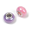 Opaque Resin European Beads RESI-C059-01G-2