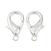 Tibetan Style Alloy Lobster Claw Clasps PALLOY-O027-P01-1