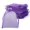 50Pcs Organza Bags Jewellery Storage Pouches Wedding Favour Party Mesh Drawstring Gift OP-TA0001-16A-1
