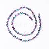 Non-Magnetic Synthetic Hematite Beads Strands G-D800-12F-2