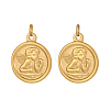 Angel Charms 304 Stainless Steel Pendants STAS-OY004-34G-3