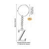 Alloy Keychains KEYC-TADJ0001-11Z-3