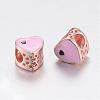 Alloy Enamel European Beads MPDL-T001-04M-3