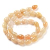 Natural Topez Jade Beads Strands G-B106-A27-02-3