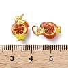 Alloy Enamel Pendants Pave Rhinestone FIND-O003-11MG-3