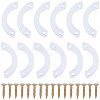 Gorgecraft 12Pcs PVC Non Slip Drawer Stops DIY-GF0006-91-1