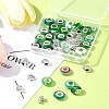 DIY Tibetan Style Alloy & Resin European Beads Making Finding Kits DIY-FS0006-78A-10