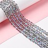 Synthetic Moonstone Beads Strands G-E573-02A-08-4