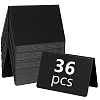 PVC 2 Side V Shaped Table Desktop Sign Display Stand AJEW-WH0696-523-1