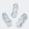 Natural Quartz Crystal Pendants G-O163-E04-1