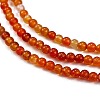 Natural Red Agate Beads Strands G-M438-A10-02-3