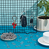 150Pcs 304 Stainless Steel S-Hook Findings STAS-SP0002-13-4