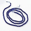 Natural Lapis Lazuli Beads Strands X-G-K127-03F-3mm-2