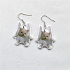 Easter Acrylic Cartoon Dangle Earrings FS-WGB193C-07-1
