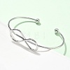 304 Stainless Steel Cuff Bangles BJEW-L682-032P-3