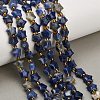 Natural Sodalite Beads Strands G-Z080-A28-8mm-1
